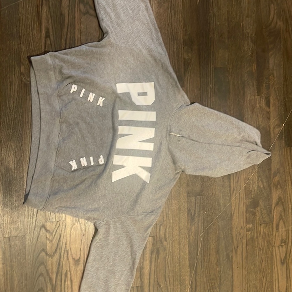Victoria’s Secret gray copper hoodie